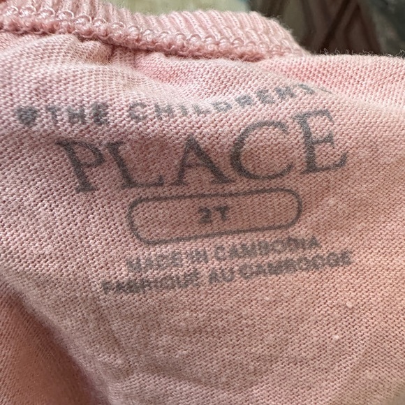 The Children's Place 2T Girls Pink Elephant Floral Camisole Halter Top Blouse - Picture 5 of 5